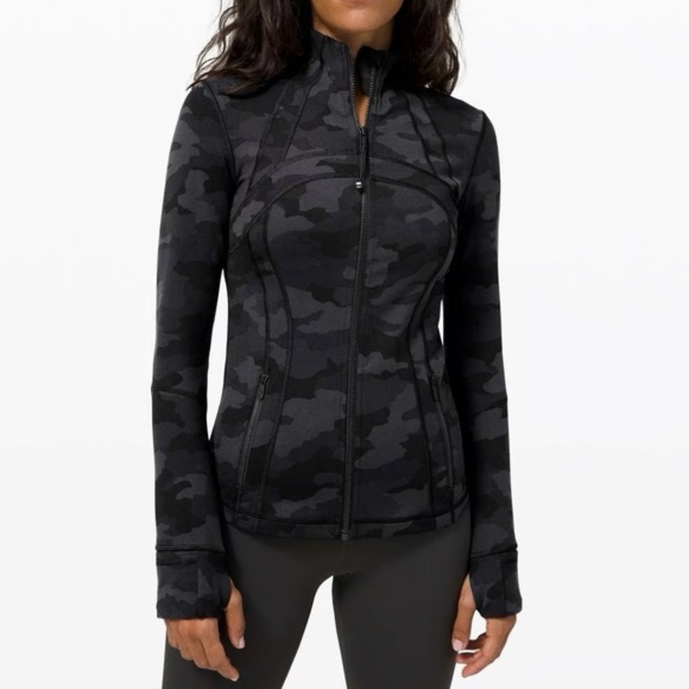 Lululemon Define Jacket camo size 8
